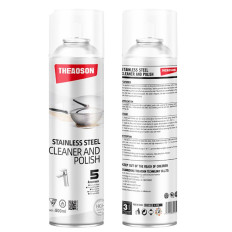 LIMPIADOR Y PULIDOR P/ACERO EN SPRAY 480 ML THEAOSON