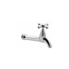 CANILLA PARED LARGA CROMADO -1301