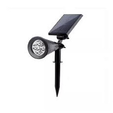 FOCO SOLAR DE JARDIN 2W 6500W