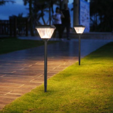 FAROL SOLAR 2W 3000/6000K 16X16X70 CM