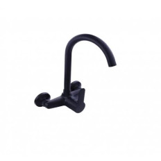 MONOCOMANDO COCINA PARED ALTO 40 ZINC NEGRO ZANETTI