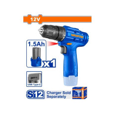 ATORNILLADOR 12V C/BATERIA WADFOW