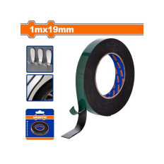 CINTA DOBLE FAZ ESPUMA 19MM X 1M WADFOW