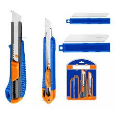 SET 2 TRINCHETAS 2 REPUESTOS 9 MM 18 MM WADFOW