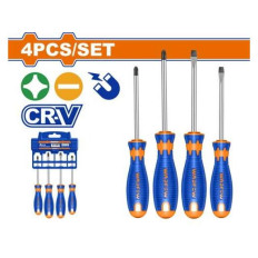 SET 4 DESTORNILLADORES CROMO VANADIO WADFOW