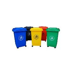 CONTENEDOR P/RES C/RUEDAS 120L AZUL