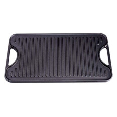 PLANCHA HIERRO CURADO RECTANGULAR REVERS C/ASAS 47X25CM VICTORIA