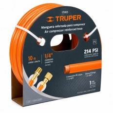 MANGUERA P/PIST BAJA PRESION 3/8"  5 MTS TRUPER