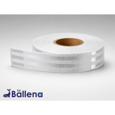 CINTA REFLECTIVA BLANCA 50MMX5M
