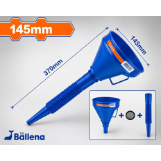 EMBUDO 2 EN 1 FLEXIBLE 145 MM WADFOW