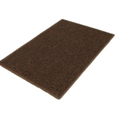 FELPUDO VINIL SILVER MARRON 10 MM 60X40