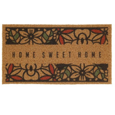 FELPUDO VINIL TERRAL FLORES  40X60 CM