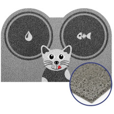 FELPUDO VINIL PET SP GATO 60X40CM