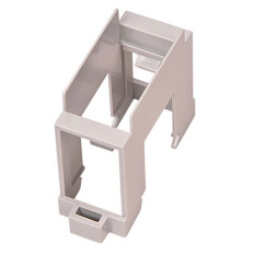 LINEA RICHI ADAPTADOR 1 MODULO P/RIEL DIN BLANCO
