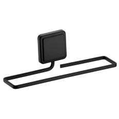 TOALLERO ADHESIVO 25CM  NEGRO MATE