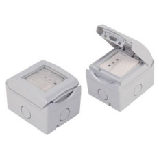 CAJA ESTANCO UNIPOLAR + 3 EN LINEA