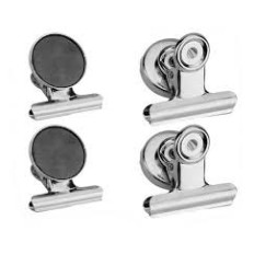 SET X 4 GANCHOS CLIPS MAGNETICOS WADFOW