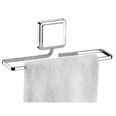 TOALLERO ADHESIVO 25CM CROMADO