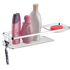 ORGANIZADOR ADHESIVO DE PARED CROMADO