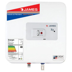 TERMOTANQUE 30 LITROS JAMES ACERO PRISMA
