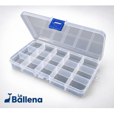 ORGANIZADOR 15 REPARTICIONES 20X10X3