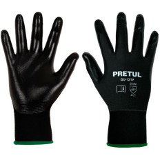 GUANTE MECANICO NYLON-NITRILO PRETUL   "S"