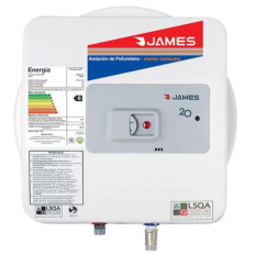 TERMOTANQUE 20 LITROS JAMES ACERO PRISMA