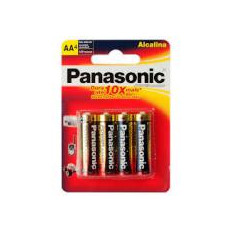 PILA ALCALINA AA X 4 PANASONIC