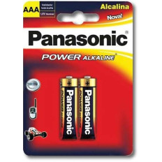 PILA ALCALINA AAA X 2 PANASONIC
