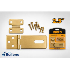 CERROJO BISAGRA PARA CANDADO 5.5" INGCO