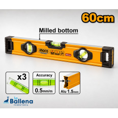 NIVEL ALUMINIO  60 CM INDUSTRIAL INGCO
