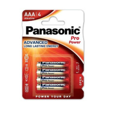 PILA ALCALINA AAA X 4 PANASONIC