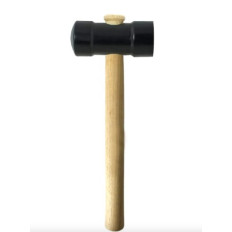 MACETA GOMA 40 CM C/MADERA FAMASTIL