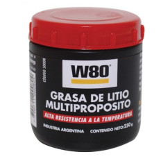 W80 GRASA MULTIPROPOSITO LITIO 100GR.