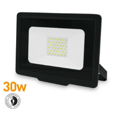 ARTEFACTO REFLECTOR LED  30W C/FOTOCELULA CALIDO VOLTA