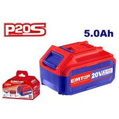 BATERIA LITIO 5 AMP 20V EMTOP