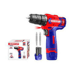 TALADRO ATORNILLADOR A BATERIA 20V BRUSHLESS EMTOP SIN BATERIA