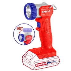 LAMPARA DE TRABAJO 20V 5W EMTOP SIN BAT