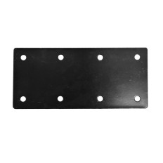 CONECTOR PLACA NEGRO P/TIR.PISOS, TECHOS 42X124 "SC" 517.6042