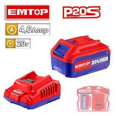 CARGADOR BATERIA 4.0 AMP EMTOP