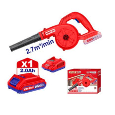 SOPLADORA 20V C/BATERIA 2AH Y CARGADOR EMTOP