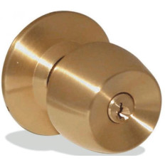 CERRADURA DE POMO COPA DORADO S/LLAVE BEST VALUE