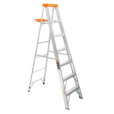 ESCALERA ALUMINIO 6 ESCALONES 175 KG TRUPER