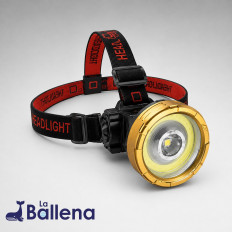 LINTERNA MINERA ZOOM RECARGABLE 1000 MT