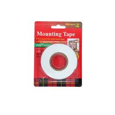 CINTA DOBLE FAZ  BLANCA 18MMX5MT