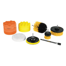 JUEGO CEPILLOS Y ESPONJAS 11 PZS PRETUL