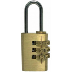 CANDADO 20 MM COMBINACION BRONCE BEST VALUE