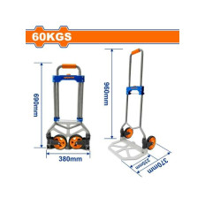 CARRO DE CARGA PLEGABLE 60 KG WADFOW