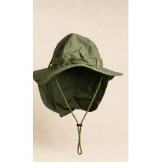 GORRO CON CUBRE NUCA Y VENTILACION AZUL