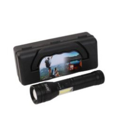 LINTERNA FOCO  ZOOM RECARGABLE 26650